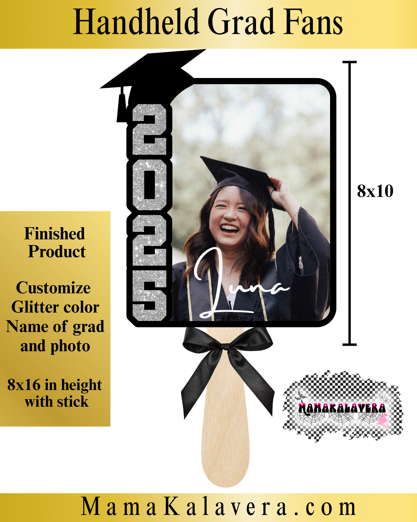 Custom Graduation Fans – Celebrate in Style! | Personalized Photo Fans