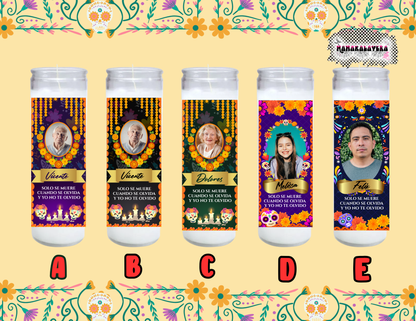 Day of the dead Candles