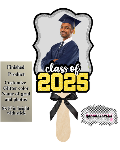 Custom Graduation 4 Fans BUNDLE