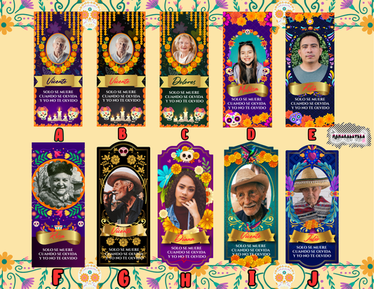 Day of the dead Candles