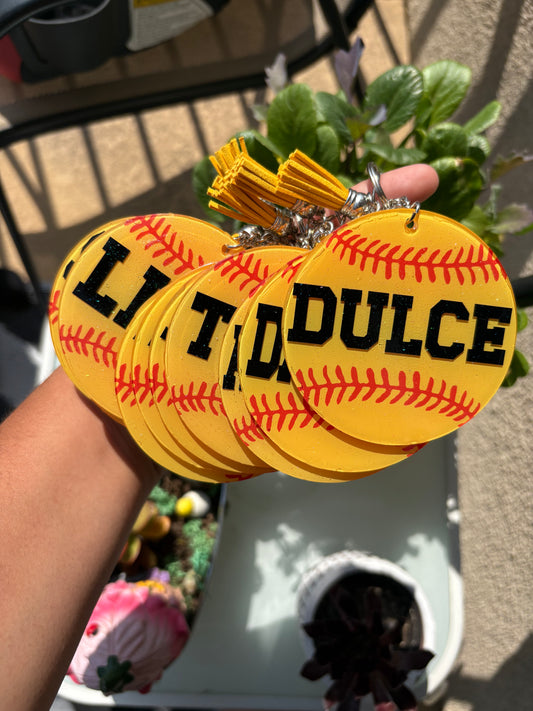 Softball Bag Name tags