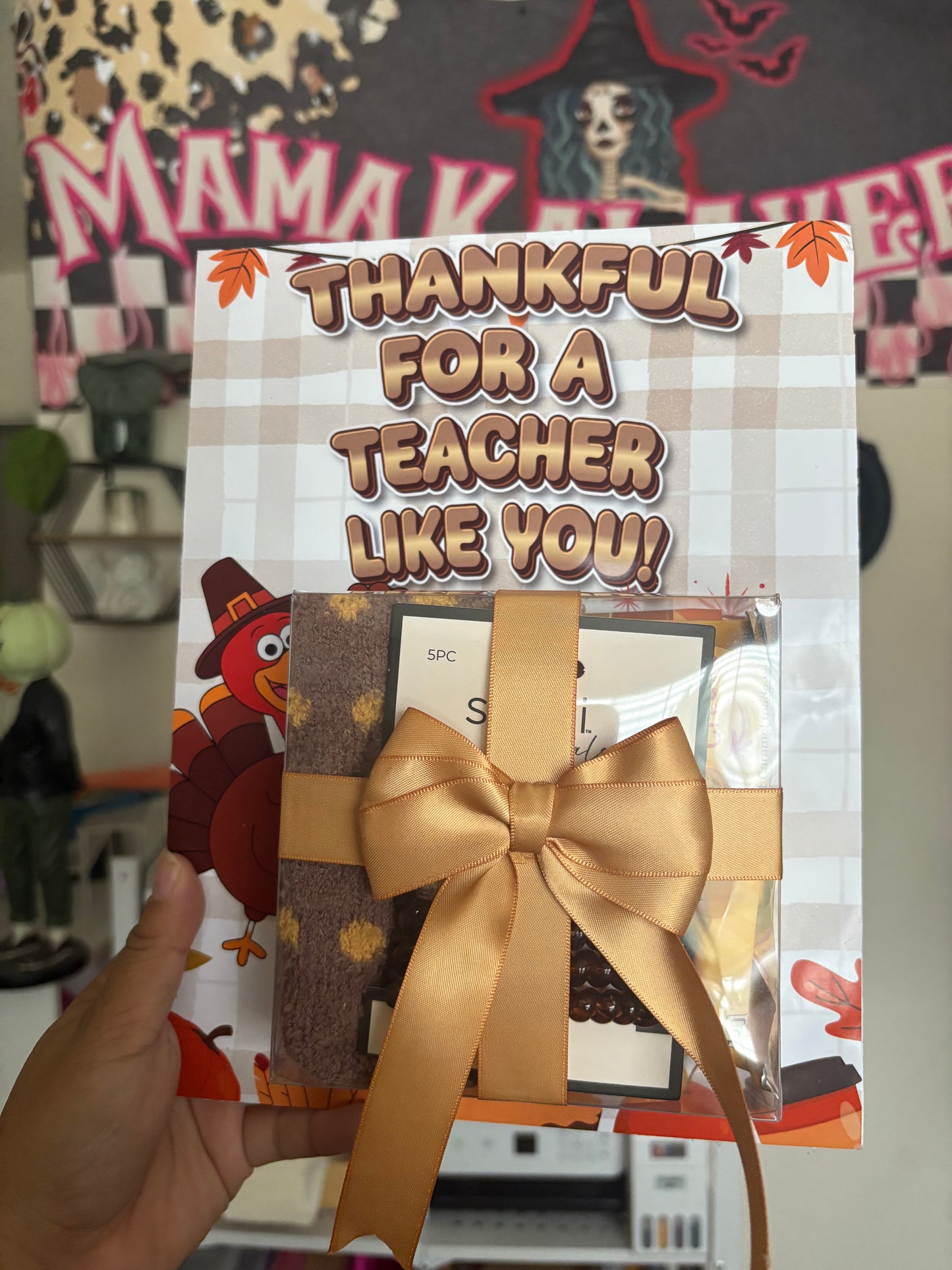 Teacher Thanksgiving Card